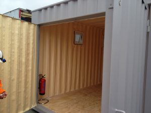 container spray foam insulation