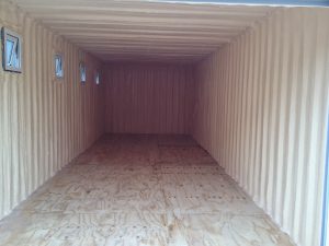 container spray foam insulation