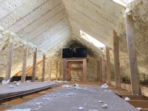 open cell spray foam insulation